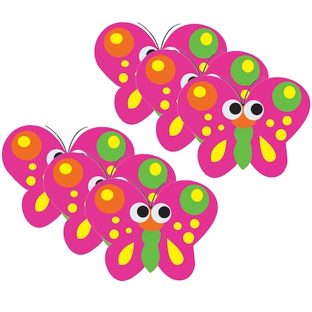 Ashley Productions Magnetic Whiteboard Eraser, Butterfly, PK6 10008